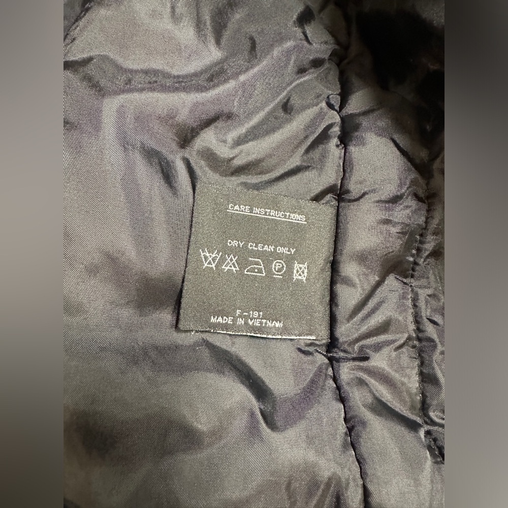 Fleet Street Purple Faux Suede Coat With Detachable Hood Women's Size Medium - Picture 7 of 16